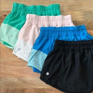 Bundle of 4 Lululemon Run: Breeze By Skirts